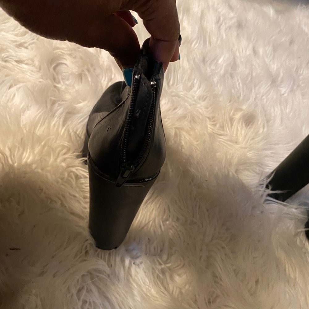 Black booties